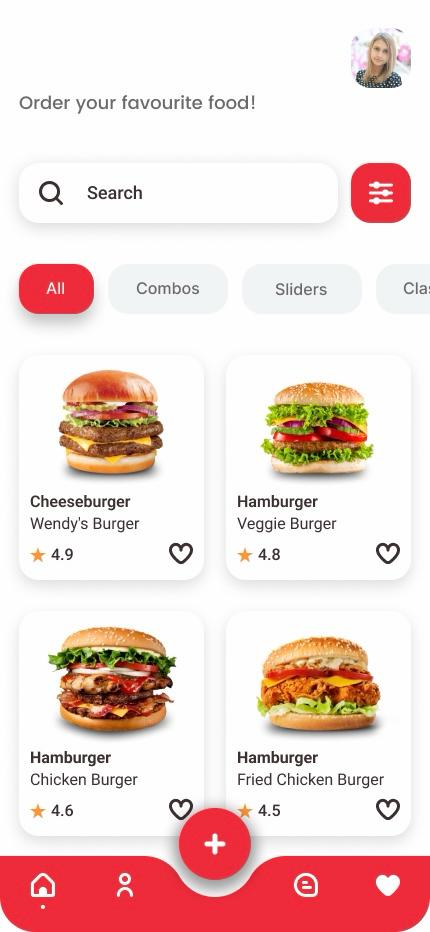 Food ordering app built by adframe